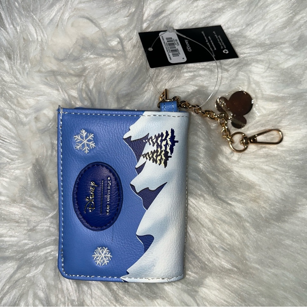 Disney Blue and White Wallet